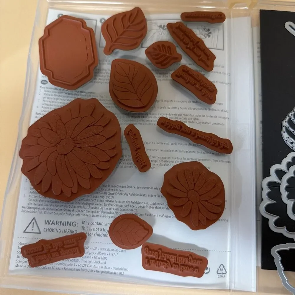 Stampin Up Special Reason Stamp Set 142902 & Stylish Stems Dies 142750